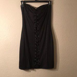Forever 21 Black Mini Dress (Small)